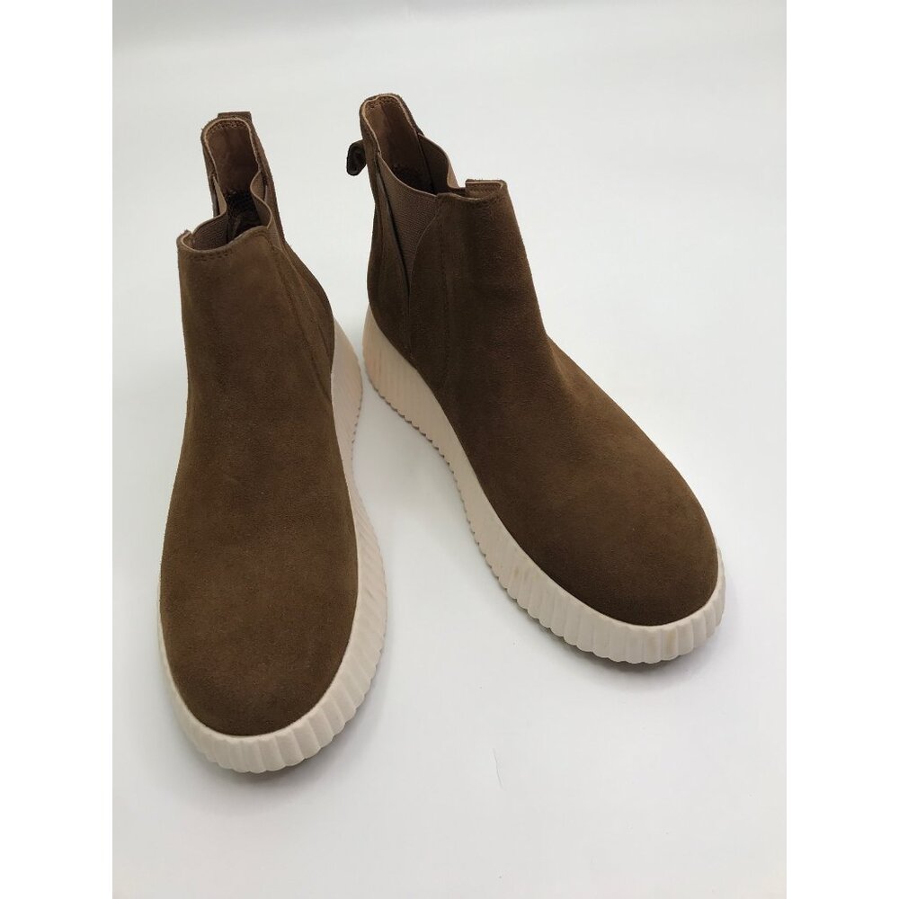 White Mountain Dignify Suede Slip On Platform Boot Bootie 11M NWOB